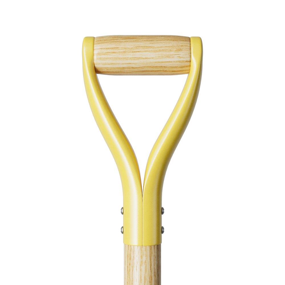 Round Point Shovel with 30 in. Ash Wood D-Grip Handle 