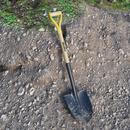 Round Point Shovel with 30 in. Ash Wood D-Grip Handle 