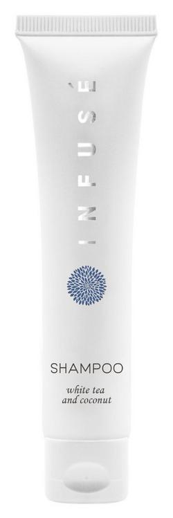 1 oz. Tall Tube Flip Cap Shampoo in White Tea Coconut (Case of 200)