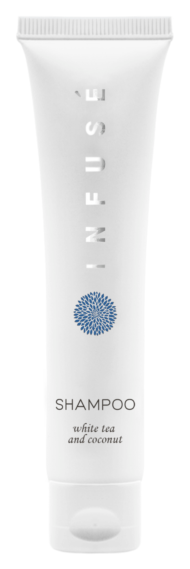 1 oz. Tall Tube Flip Cap Shampoo in White Tea Coconut (Case of 200) 
