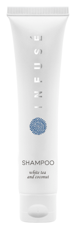 1 oz. Tall Tube Flip Cap Shampoo in White Tea Coconut (Case of 200)