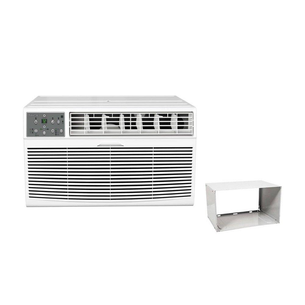 Durastar BTU Through the Wall Room Air Conditioner with Electric Heat and Sleeve 