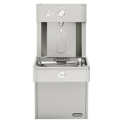 Non-Filtered Non-Refrigerated Bottle Filling Station & Single Water Fountain in Stainless