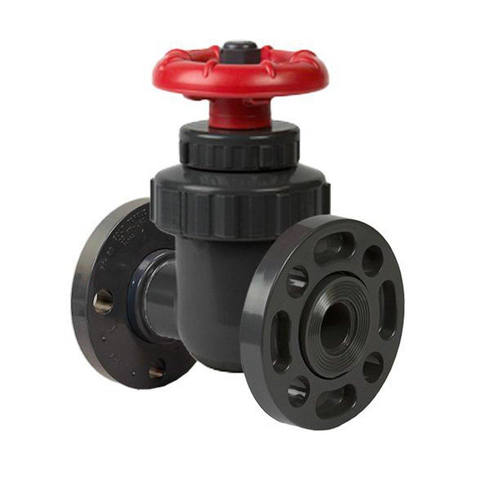 1-1/2 PVC GATE VALVE FLANGED EPDM 
