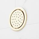 LEXIA THERMOSTATIC SHOWER SYSTEM WITH 3 BODY SPRAYS AND HAND SHOWER - POLISHED BRASS 