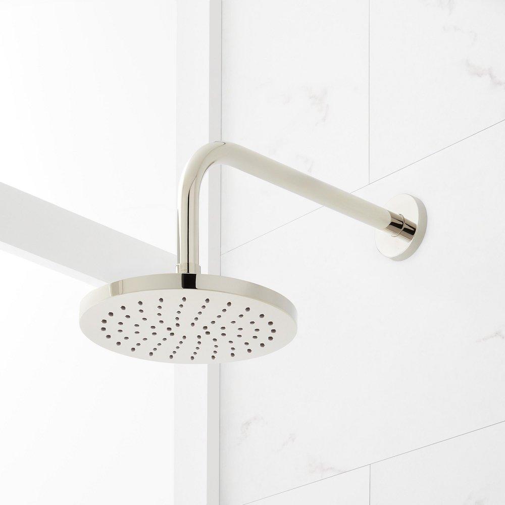 Three Handle Single Function Shower System in Polished Nickel with Hand Shower image number 5