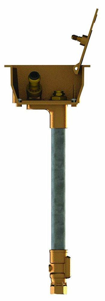 Woodford Manufacturing Galvanized Brass FNPT Not Approved for Potable Water Applications Yard Hydrant 
