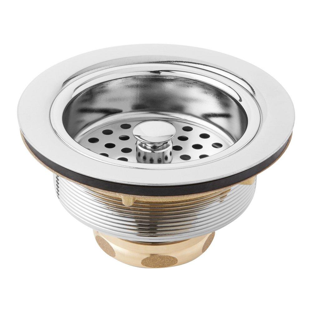3-1/2 in. Deep Disposer Flange and Strainer Basket in Chrome image number 0
