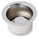 3-1/2 in. Deep Disposer Flange and Strainer Basket in Chrome