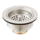 Signature Hardware Stainless Steel 3-1/2 in. Deep Disposer Flange and Strainer Basket 