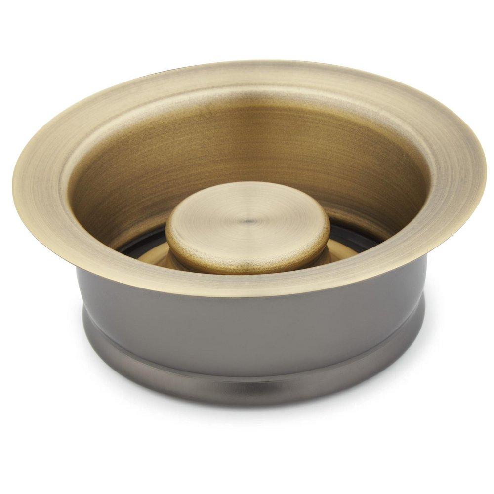 3-1/2 in. Standard Disposer Flange and Strainer Basket in Aged Brass image number 0