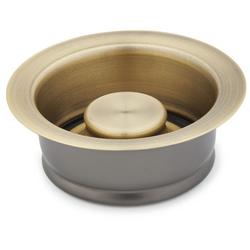 3-1/2 in. Standard Disposer Flange and Strainer Basket in Aged Brass