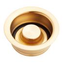 3-1/2 in. Standard Disposer Flange and Strainer Basket in Brushed Gold