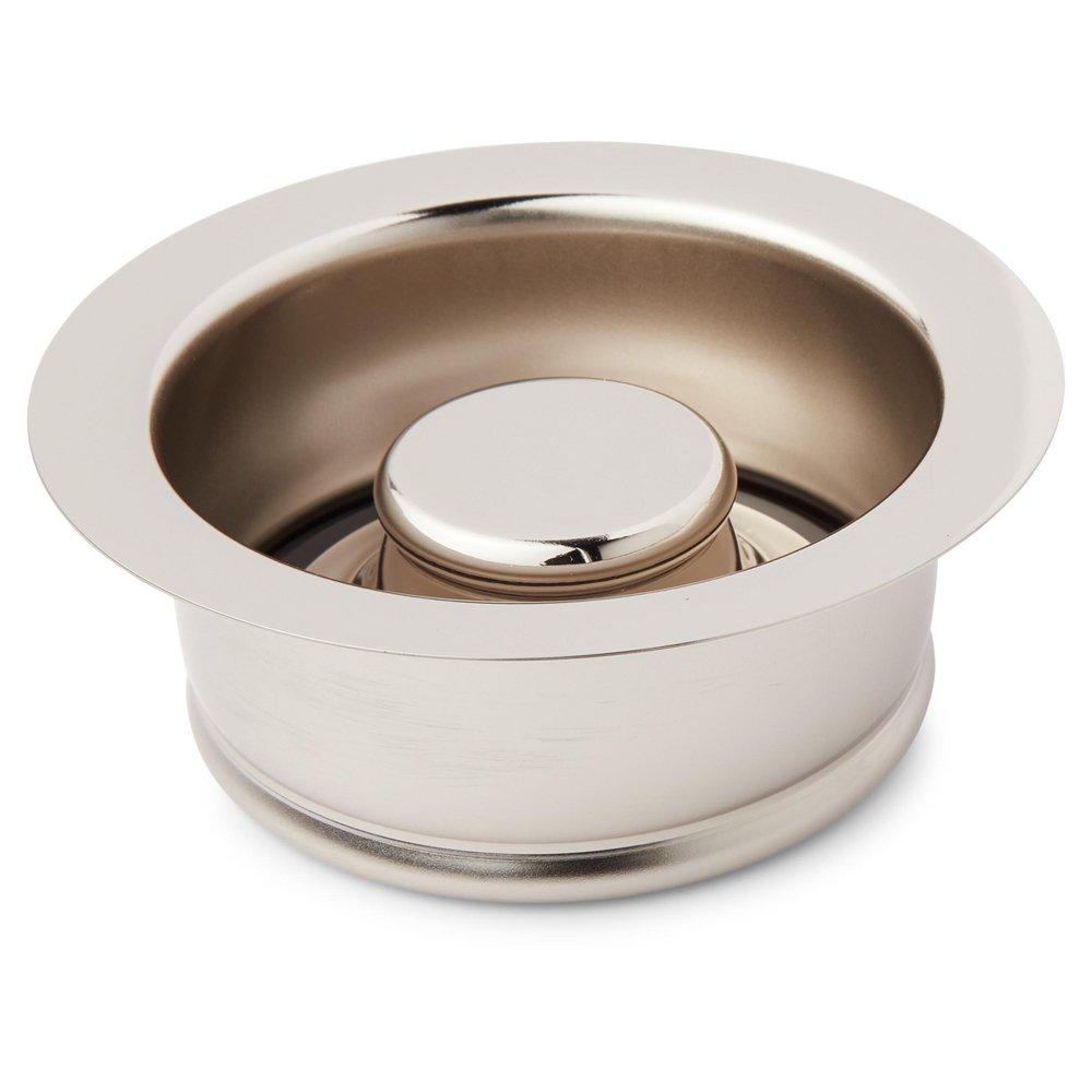 3-1/2 in. Standard Disposer Flange and Strainer Basket in Polished Nickel image number 0