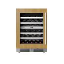 LANDMARK 24" DUAL ZONE WINE COOLER LEFT HINGE - PANEL READY GLASS