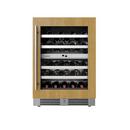 LANDMARK 24" DUAL ZONE WINE COOLER RIGHT HINGE - PANEL READY GLASS