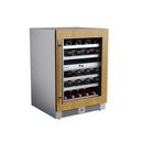 LANDMARK 24" DUAL ZONE WINE COOLER RIGHT HINGE - PANEL READY GLASS 