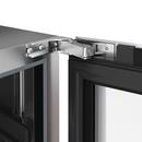 24 in. Dual Zone Wine Cooler Left Hinge in Stainless Steel 