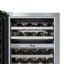 24 in. Dual Zone Wine Cooler Left Hinge in Stainless Steel 