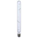 6W T9 LED Filament Bulb, 2700K, Medium Base, Straight Filament, Clear 