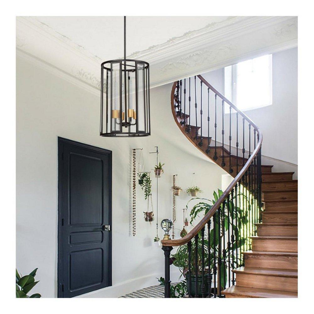 6W T9 LED Filament Bulb, 2700K, Medium Base, Straight Filament, Clear 