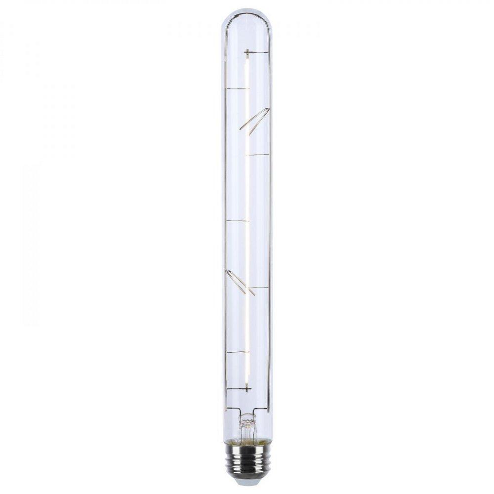 6W T9 LED Filament Bulb, 2700K, Medium Base, Straight Filament, Clear 