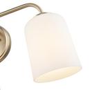 22 in. 3-Light Vanity Fixture in Modern Gold 