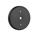15 in. 1-Light Pendant Light in Matte Black 