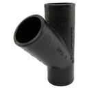 Black No Hub Cast Iron Wye 