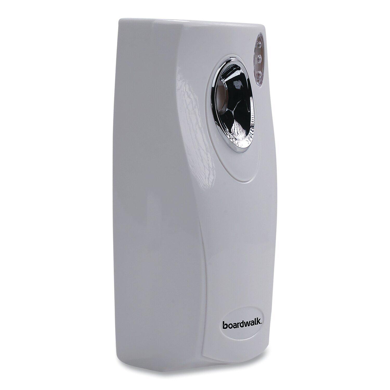 Metered Air Freshener Dispenser in White 