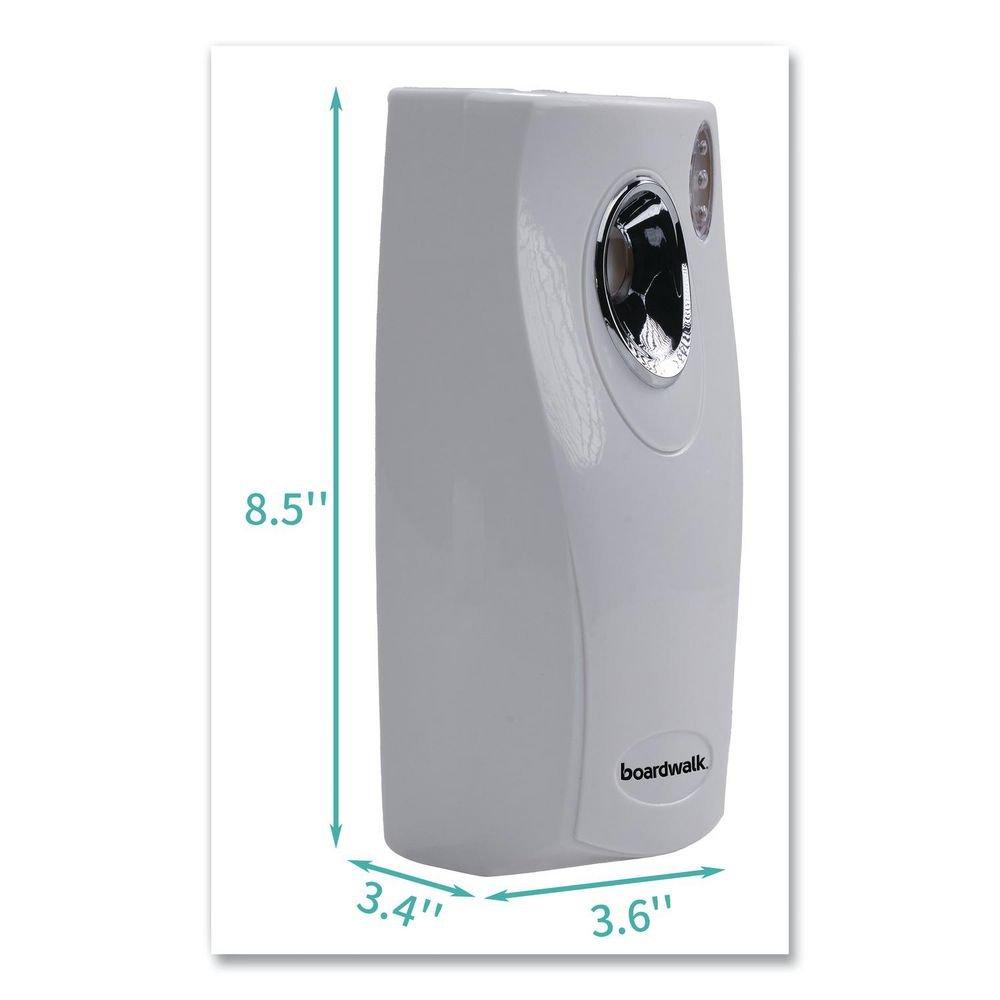 Metered Air Freshener Dispenser in White 