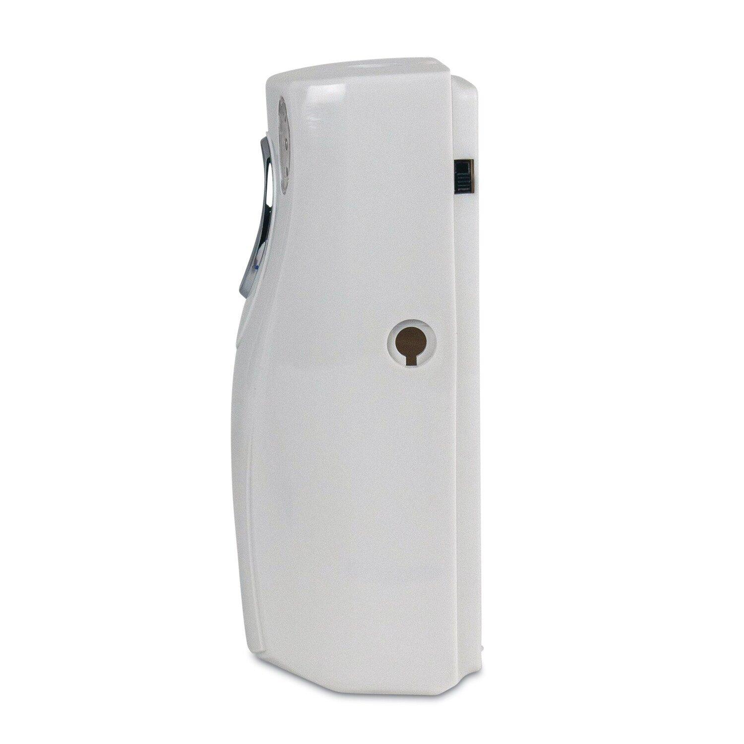 Metered Air Freshener Dispenser in White 