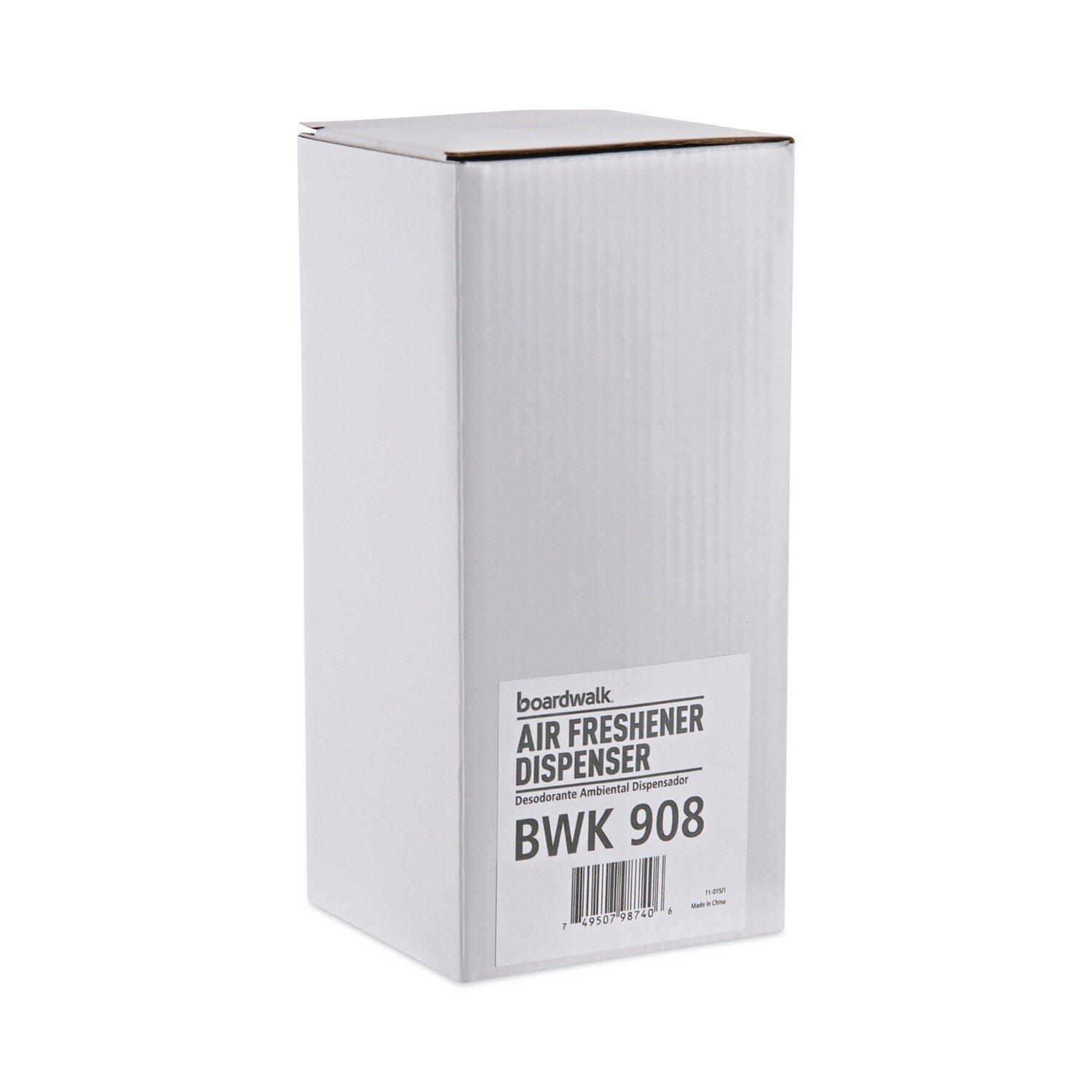 Metered Air Freshener Dispenser in White 