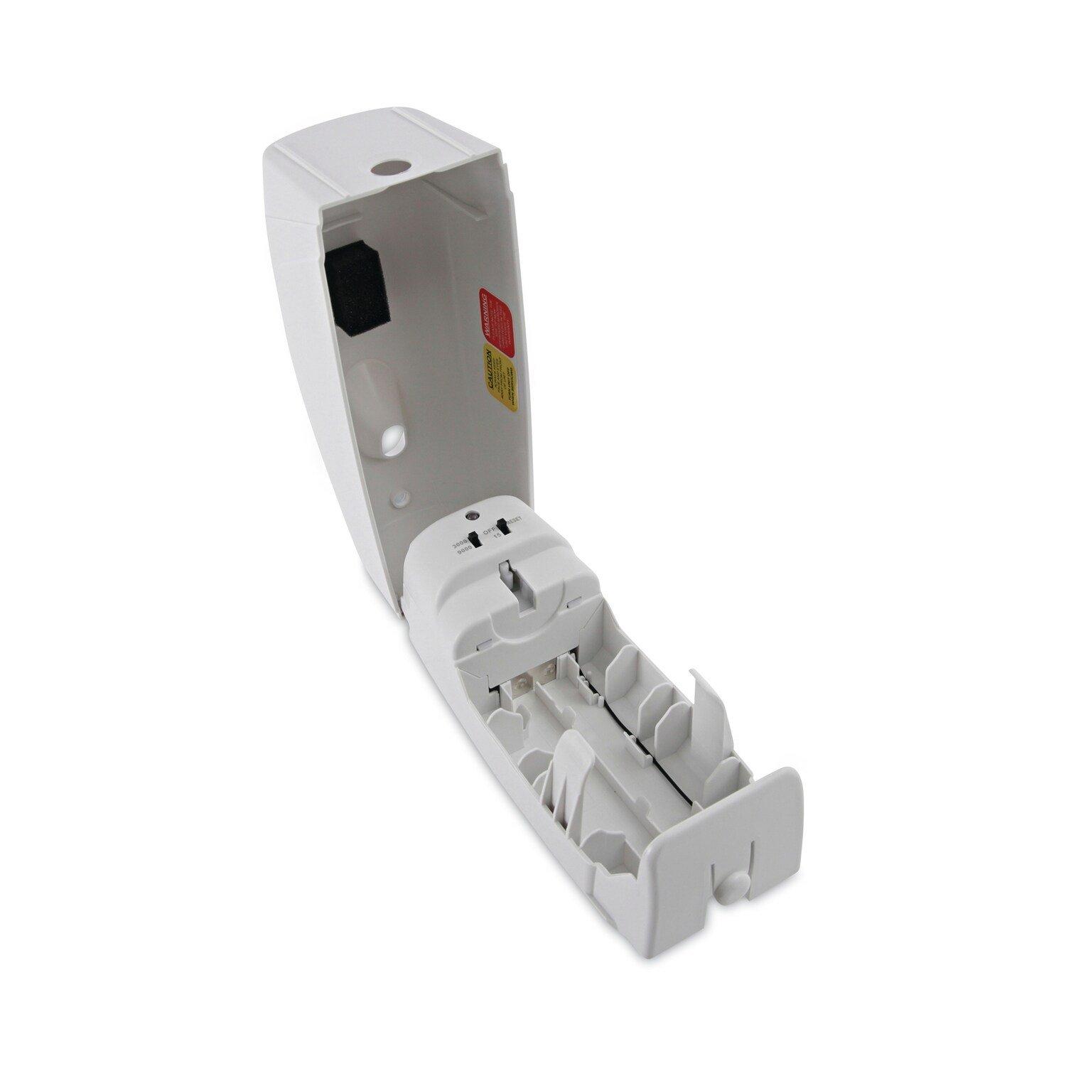 Metered Air Freshener Dispenser in White 