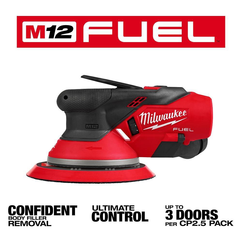 M12 FUEL 6 RANDOM ORBITAL SANDER 3/16 