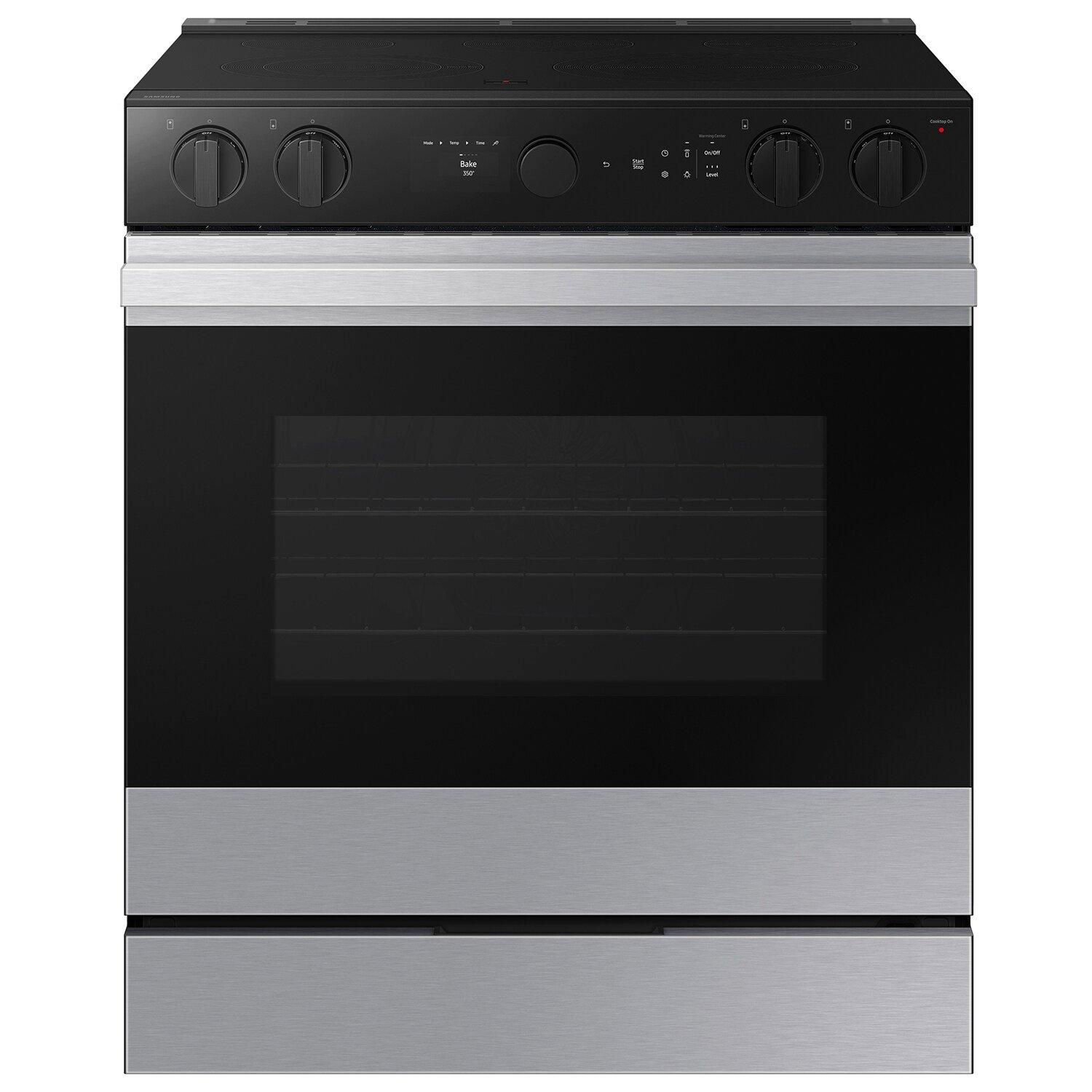 6.3 CF ELECTRIC SLIDE-IN SMART DIAL CONVECTION+ SELF CLEAN AIR FRY TRAY INCL. STAINLESS 