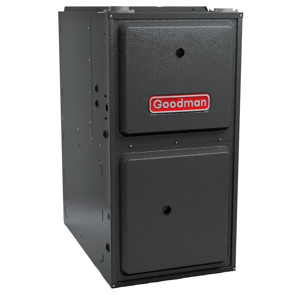 Goodman&reg; 96% AFUE - Upflow/Horizontal - Two-Stage - Nine Speed ECM Gas Furnace - R-32 