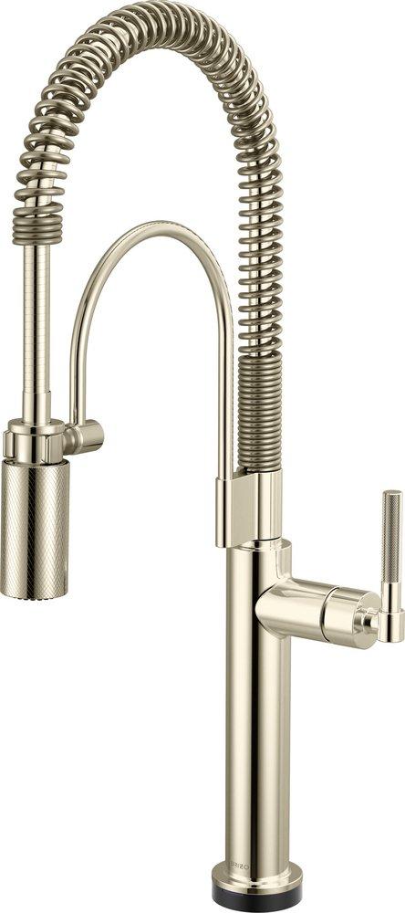 BRIZO LITZE SMARTTOUCH SEMI-PROFESSIONAL KITCHEN FAUCET - KNURLED HANDLE 