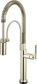 BRIZO LITZE SMARTTOUCH SEMI-PROFESSIONAL KITCHEN FAUCET - KNURLED HANDLE 