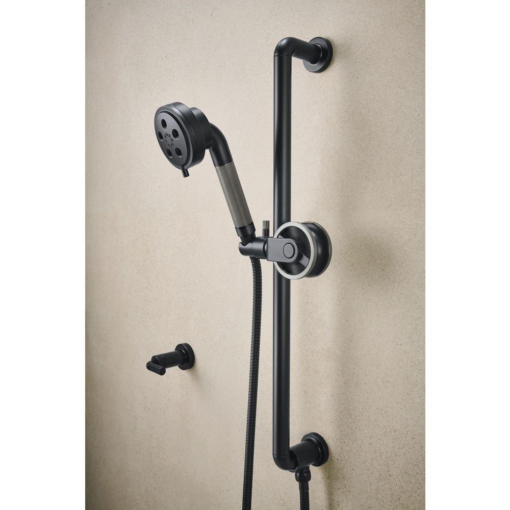 Multi Function Handshower in Matte Black with Brilliance&reg; Luxe Steel&reg; 