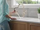 Single Handle Pull Down Kitchen Faucet in Arctic Stainless 