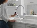 Single Handle Pull Down Touchless Kitchen Faucet in Arctic Stainless 