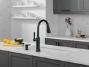 Single Handle Pull Down Touchless Kitchen Faucet in Matte Black 