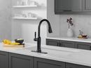 Single Handle Pull Down Touchless Kitchen Faucet in Matte Black 