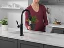 Single Handle Pull Down Touchless Kitchen Faucet in Matte Black 
