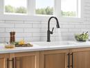 Single Handle Pull Down Touchless Kitchen Faucet in Venetian Bronze 