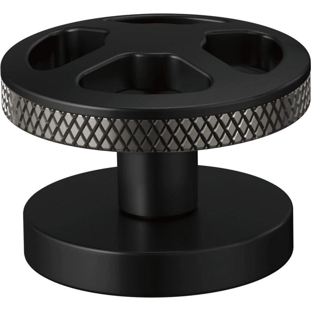 Brizo Matte Black Litze&reg; Widespread Handle Kit - Wheel 