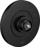 Single Handle Volume Control Valve Trim in Matte Black (Handle Sold Separately)