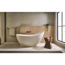 Two Handle Wall Mount Tub Filler in Matte Black (Trim Only) (Handles Sold Separately) 