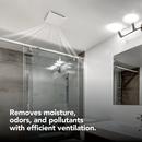 50 CFM Bathroom Ventilation Fan in White - Energy Star Rated 